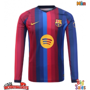 Barcelona Replica Home Stadium Shirt 2026-27 Long Sleeve